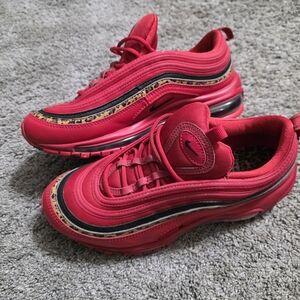 Red Nike Air Max 97 Sneakers